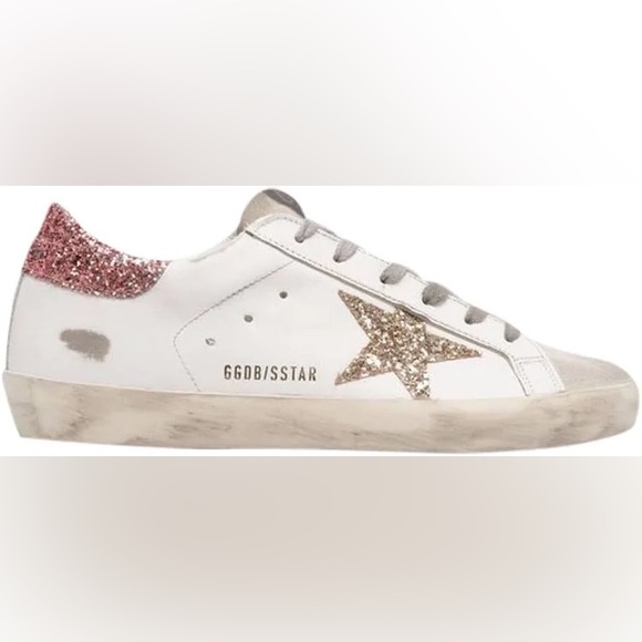 Golden Goose Shoes - Golden Goose classic super star size 40 ice white suede toe